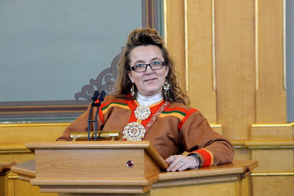 Sametingsrepresentant Ann Karin Kvernmo fra Gratangen.
 Foto: Steinar Solaas