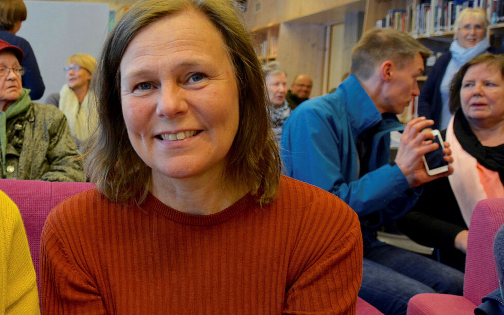 Irene Rasmussen jobber med en rekke prosjekter i Sápmi.
 Foto: Elin M. Wersland
