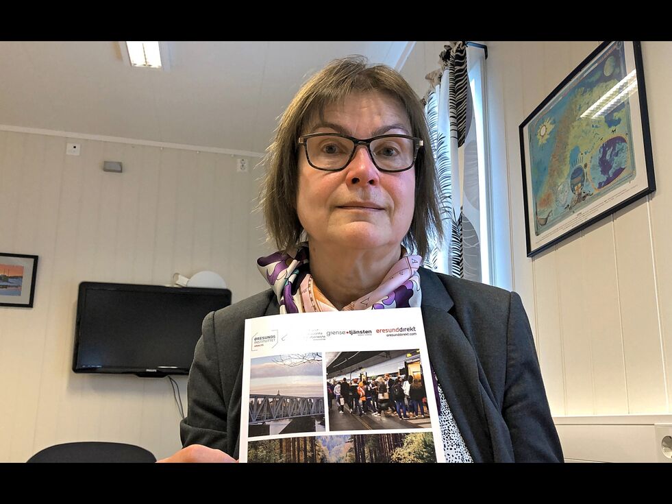 Grensegjengerne i Sápmi må likebehandles med andre som jobber over grensene i Norden, mener koordinator Riitta Leinonen i Nordkalotten grensetjeneste i Skibotn.
 Foto: Stein Torger Svala