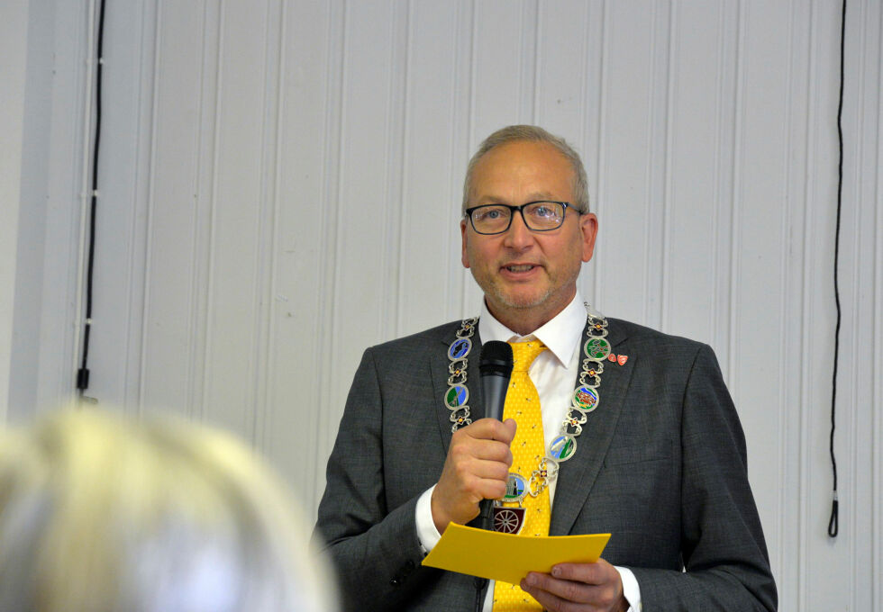 Ordfører Terje Bartholsen (Ap)  i Evenes.
 Foto: Steinar Solaas