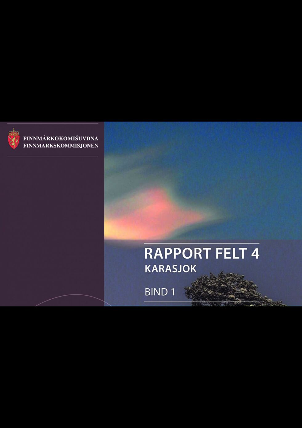 Skjermdump fra Finnmarkskommisjonens rapport 4 for Karasjok.