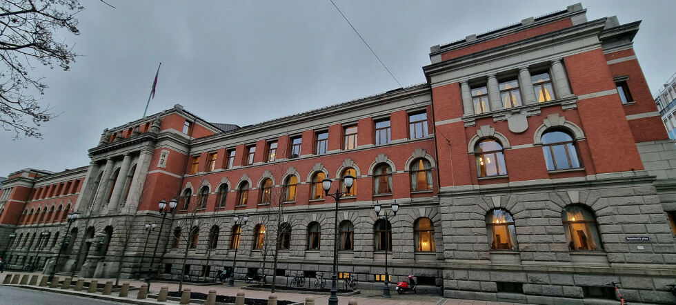 I dette bygget i Oslo holder Høyesterett til.
 Foto: Steinar Solaas