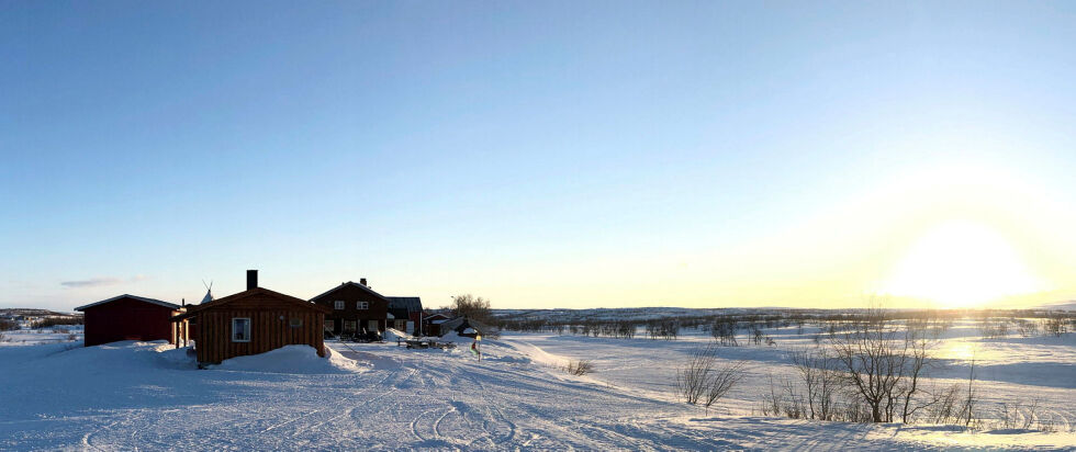Mollešjok lodge, Vuolit Mollešjohka. Alle foto: Stein Torger Svala
 Foto: STEIN TORGER SVALA