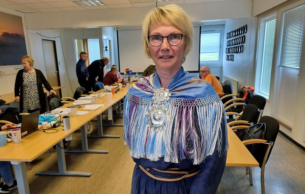 – Vi har store forventninger til hva en regionomstilling for Vestre Varanger vil bety i praksis, sier ordfører i Nesseby, Berit Ranveig Nilssen.
 Foto: Torbjørn Ittelin