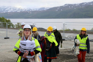 Fortsetter tunnelarbeidet ved Repparfjorden