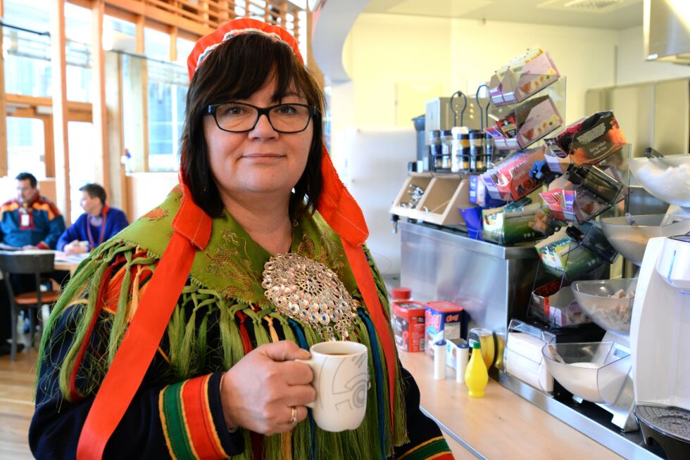 Sametingsråd Mariann Wollmann Magga sier klart nei til å oppnevne et nytt medlem fra Sametinget til rovviltnemnda i Hedmark etter at halve nemnda trakk seg som følge av «ulve-bråket» tidligere i vinter.
 Foto: Steinar Solaas (arkiv)