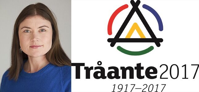 Prosjektleder for Tråante 2017 Ida Marie Bransfjell.
 Foto: Tråante 2017