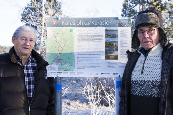 Endelig er skiltene på plass