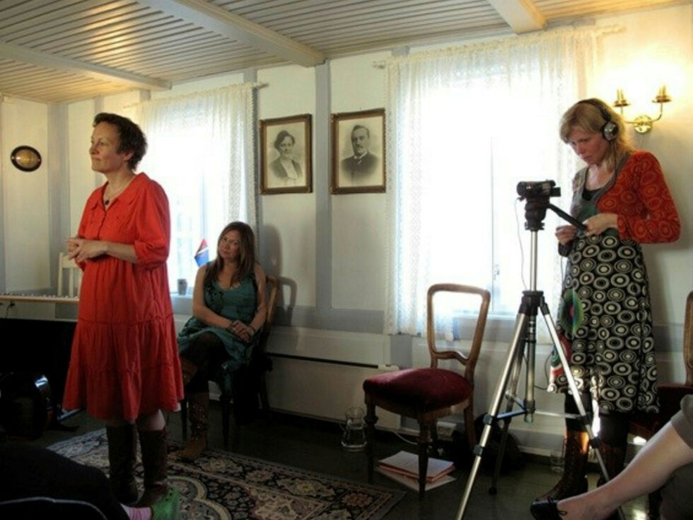 Helle, Mari og Åslaug.
 Foto: Rune Johansen