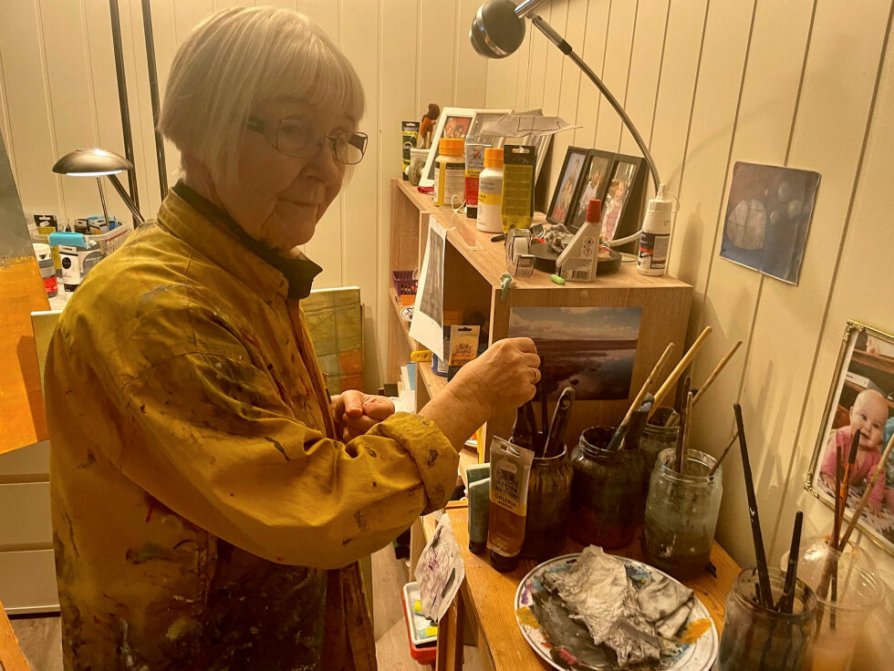 Elisabeth Arneng Varsi er valgt ut til utstillingen som åpner 6. februar neste år.
 Foto: Birgitte Wisur Olsen
