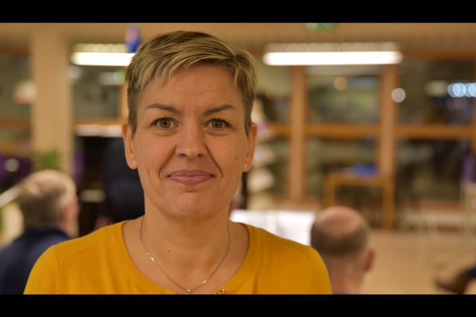 – Vi har tenkt å kjempe for å holde liv i koret så lenge som mulig, sier Hege Håkonsen, leder i koret Porsangerne.
 Foto: Kristin Humstad