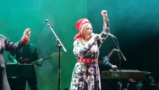 Sara Ajnnak og Mari Boine samisk festkonsert Oslo 2feb19