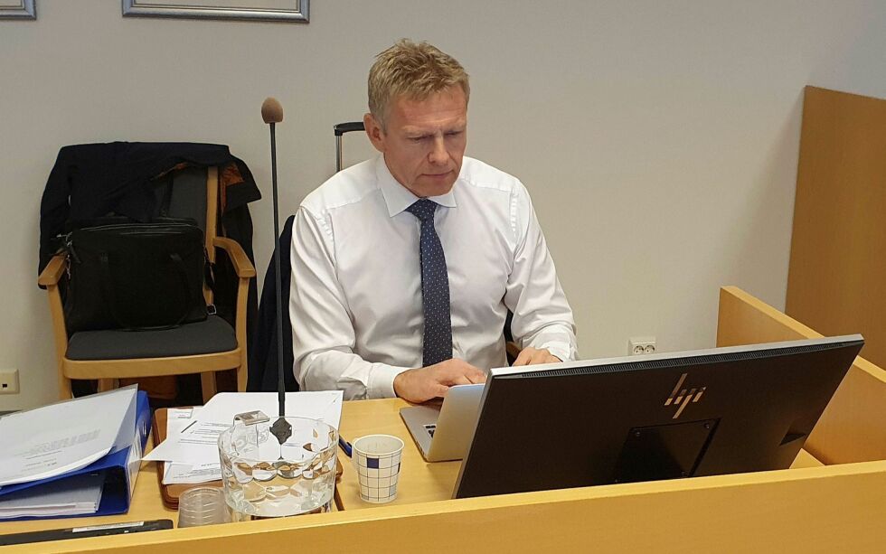 Aktor i drapssaken, statsadvokat Torstein Lindquister, mente det er en hel rekke bevis som tilsier at dette var en forsettlig handling av den tiltalte.
 Foto: Torbjørn Ittelin