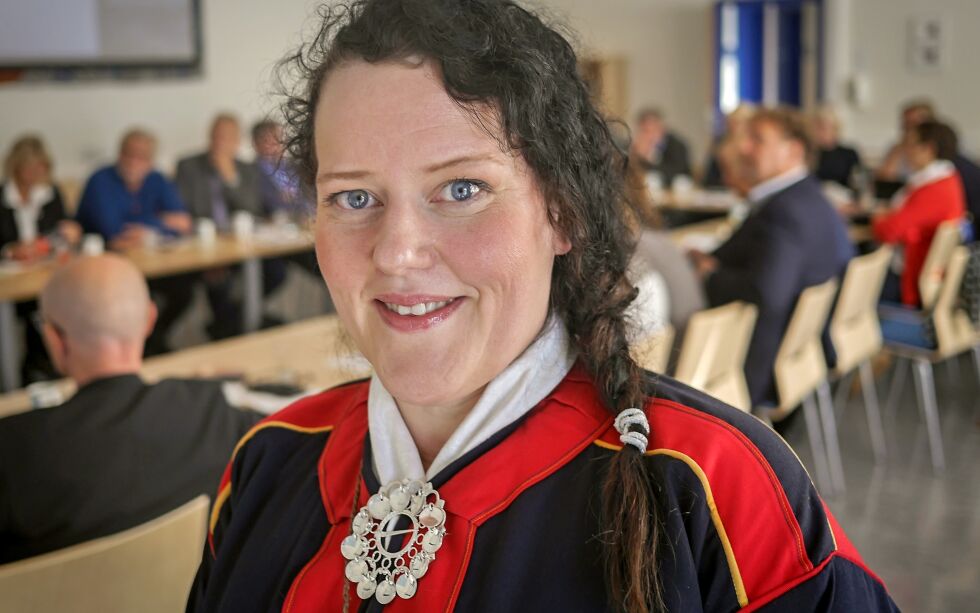 Sametingsråd Silje Karine Muotka.
 Foto: Geir Johansen