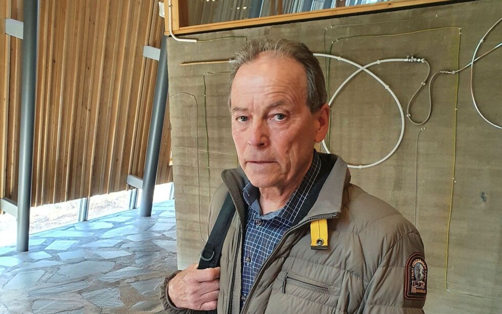 Arnulf Soleng forklarte seg i rettssaken som Arnar Vuolab Jørgensen har reist mot Karasjok kommune. Den tidligere rektoren maktet ikke å sette en stopper for mobbingen som Arnar ble utsatt for.
 Foto: Tom Hardy