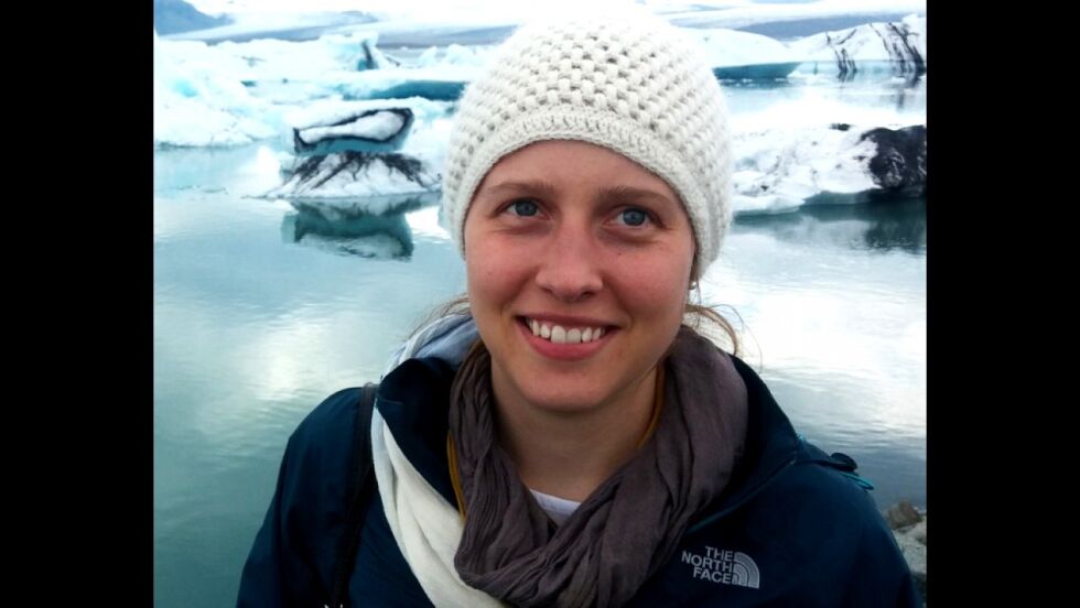 Nå jobber Flavia Devonas Hoffmann, i samarbeid med Lebesby kommune, med å realisere mørketidsfestivalen Skábma, som skal gå i november.
 Foto: Arctic Culture Lab