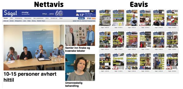 Tilgang til nettavisa i 1 måned for 60,-