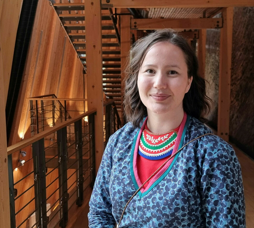 Sametingsråd Maja Kristine Jåma (NSR) har ansvaret for areal- og miljøpolitikken.
 Foto: Steinar Solaas