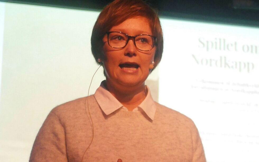 Advokat Mina Lundby Michaelsen i advokatfirmaet Linnet & Co konkluderer med at kommunestyrerepresentant Heidi Holmgren (bildet) er habil for behandling av løyvesaken  for Nordkappplatået. Arkivfoto: Geir Johansen