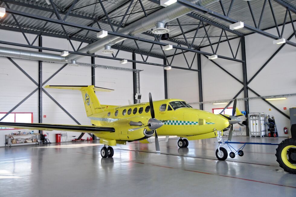 Over tid har mange av ambulanseflyene til Lufttransport AS stått på bakken grunnet mangel på flyvere.
 Foto: Hallgeir Henriksen