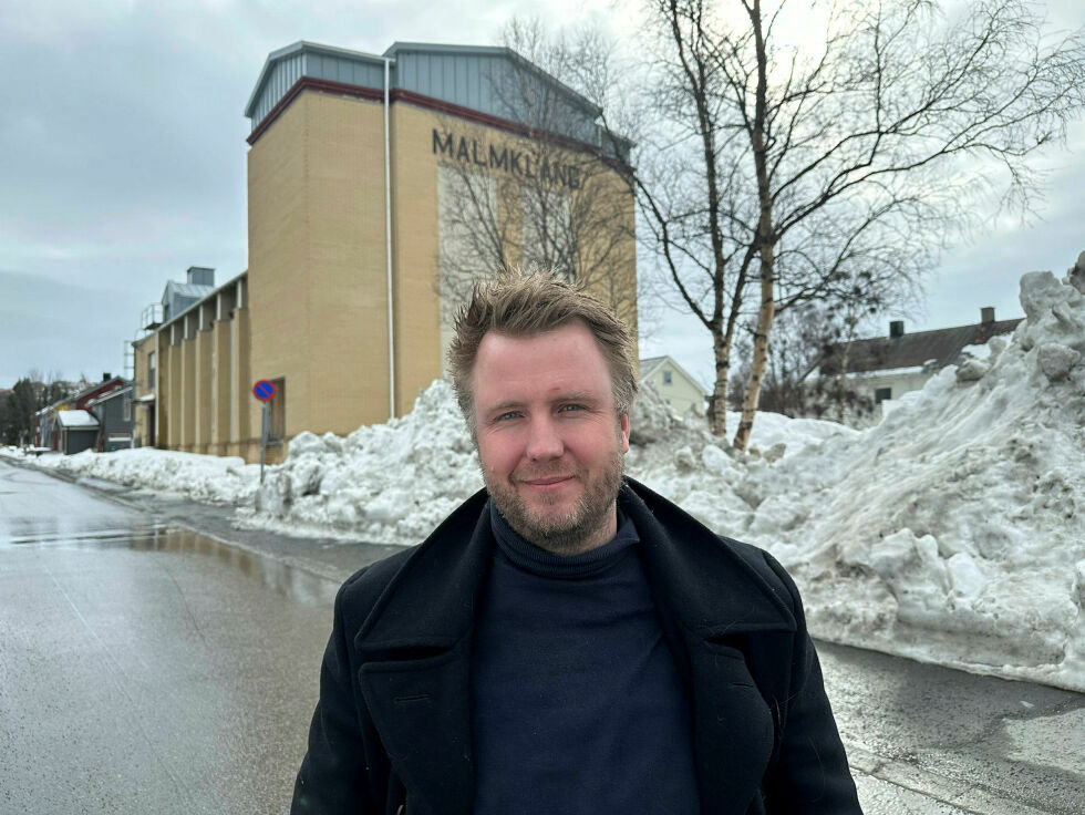 Byprest og daglig leder i Kirkens Bymisjon Kirkenes, Torbjørn Brox Webber, mener deres prosjekt vil både ta vare på Malmklang og videreutvikle det brannskadde bygget til lokalsamfunnets beste.
 Foto: Hallgeir Henriksen