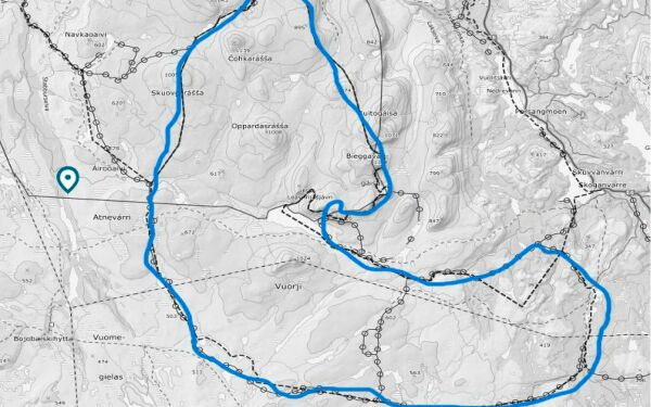 Jakthundene skremmer reinsdyrene, krever forbud