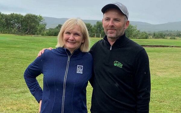 Ble finnmarksmestere i golf