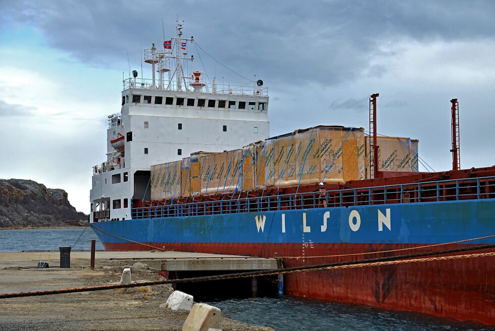 En av de som er avhengig av havn til transport av gods ønsker å en ny industrihavn i Billefjord. Hamnbukt havn har sine begrensninger, sier Nils Kvalvik, daglig leder i Rask AS.
 Foto: Arkiv