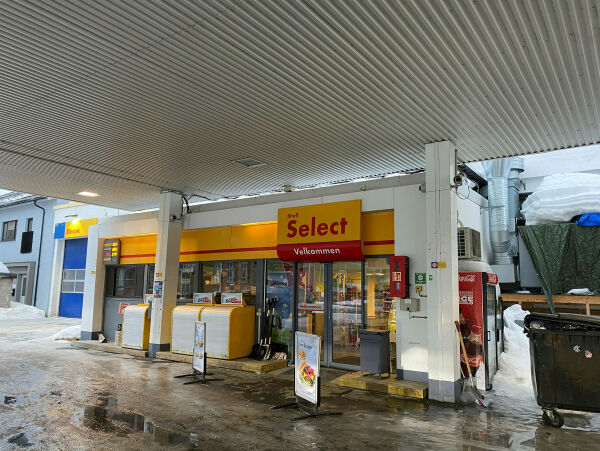 Kroken på døra for Shell-stasjonen