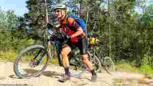 150 kilometer i tøft terreng
