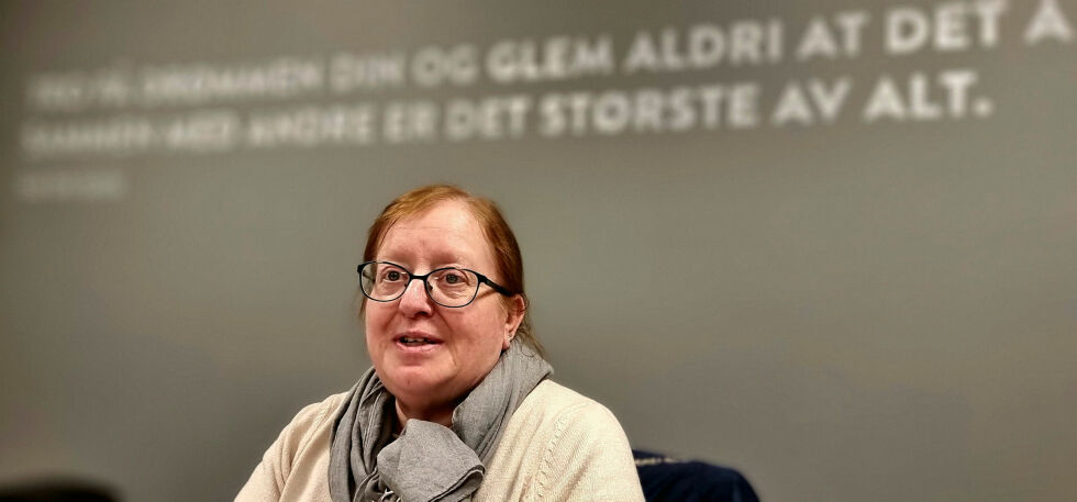 Liv Olaug Slettli fra Gratangen er leder i Samenes Folkeforbund.
 Foto: Steinar Solaas