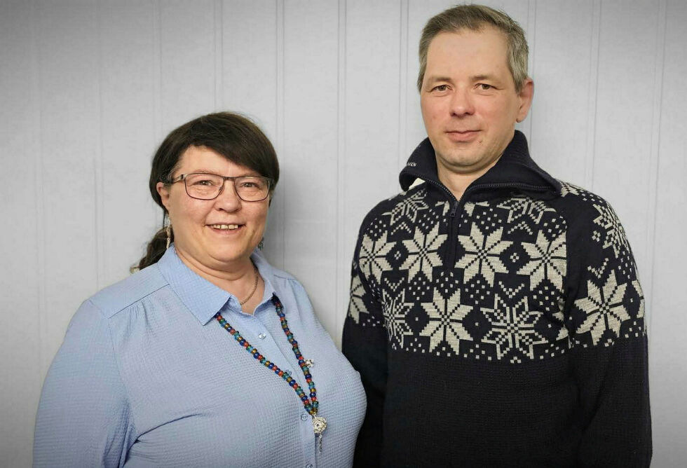 Berit Marie P. E. Eira er listetopp og presidentkandidat, og John Mathis Utsi er andrekandidat.
 Foto: Flyttsamelista