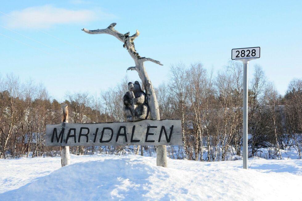 Det­te er det øver­ste ste­det i Anár­jok­dal­en som er be­bodd på norsk side av gren­sa, vel 30 ki­lo­me­ter ne­den­for Basevuovdi.
 Foto: Stein Torger Svala