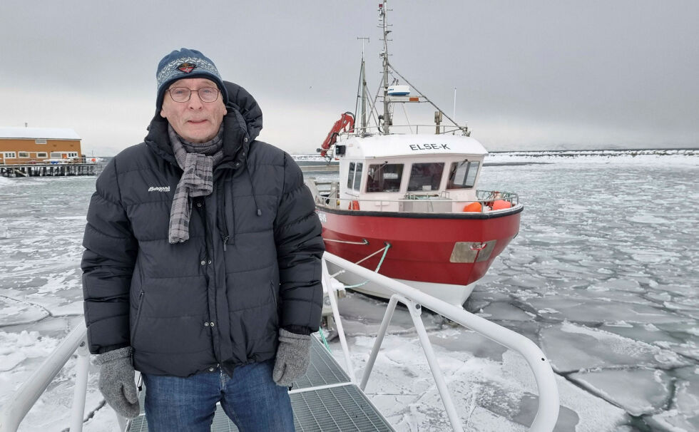 Leder i Øst-Finnmark kystfiskarlag, Arne Pedersen.
 Foto: Torbjørn Ittelin