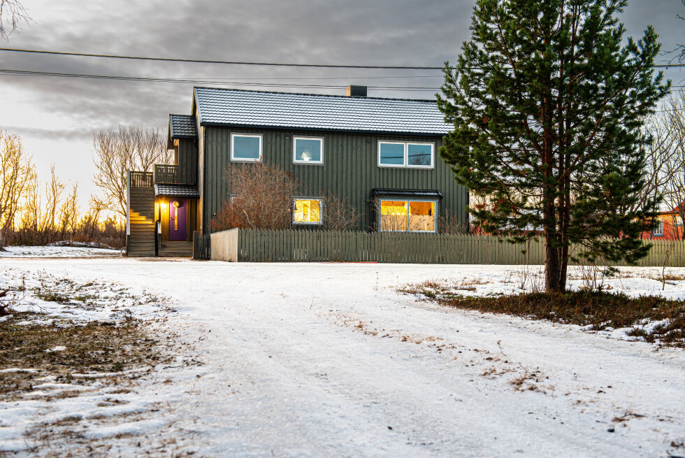 Kir­ke­vei­en 10 i Lakselv er solgt.
 Foto: Karolina Ulfig