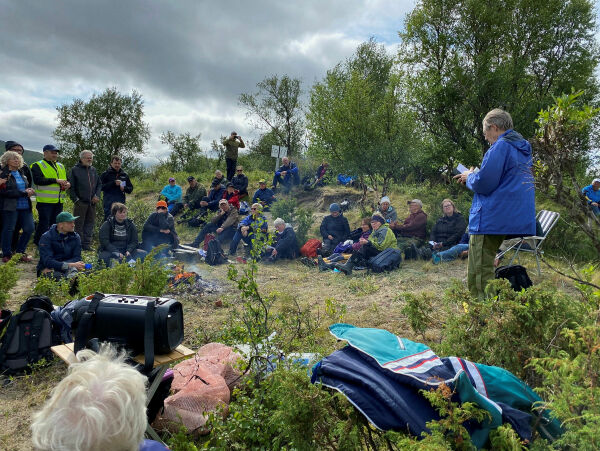 På tur på gamle tomter