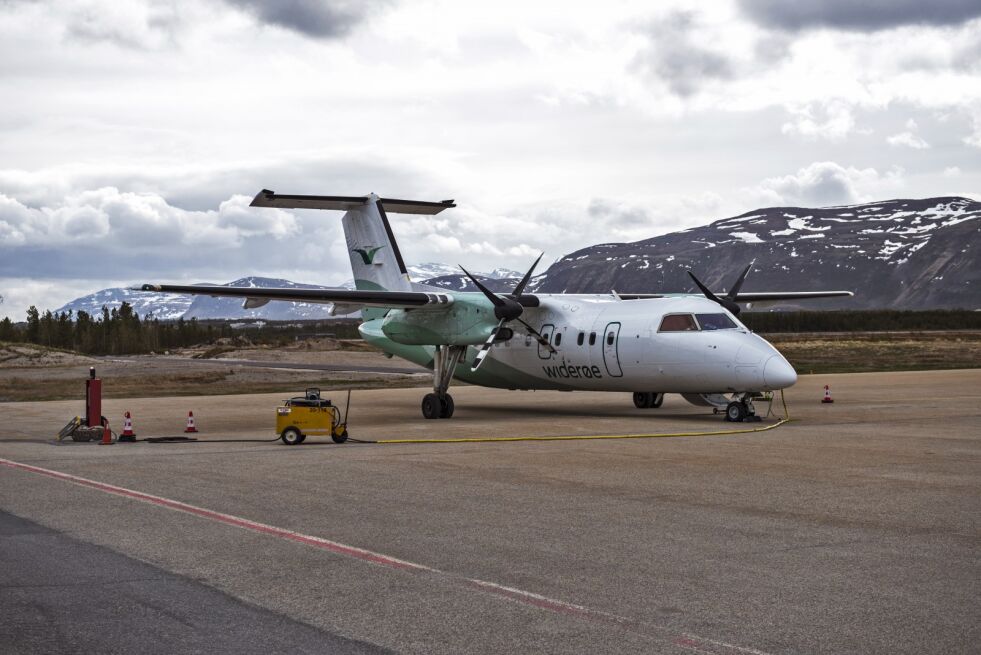 Ni kortbaneflyplasser i landet stenges fra onsdag 18.mars.
 Foto: Arkivfoto: Marius Thorsen