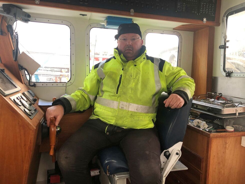 Leder i Bugøynes fiskarlag, Erling Haugan, foreslår å senke «inngangsbilletten» til krabbefisket til 50.000 istedenfor å heve den til 300.000 kroner.
 Foto: Thorleif Weigama
