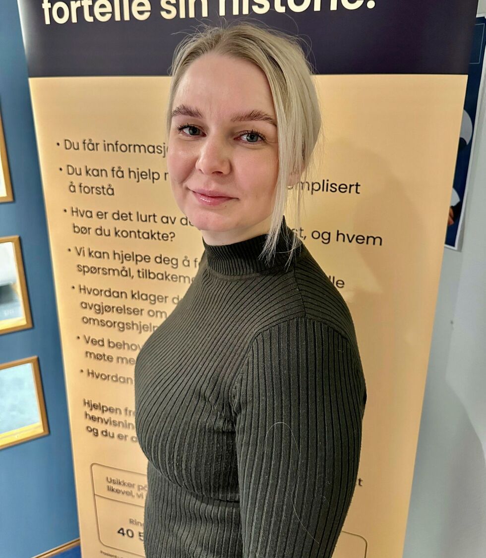 Ingrid Persen Torvik stortrives i jobben som samisk rådgiver i Pasient- og brukerombudet.
 Foto: Privat