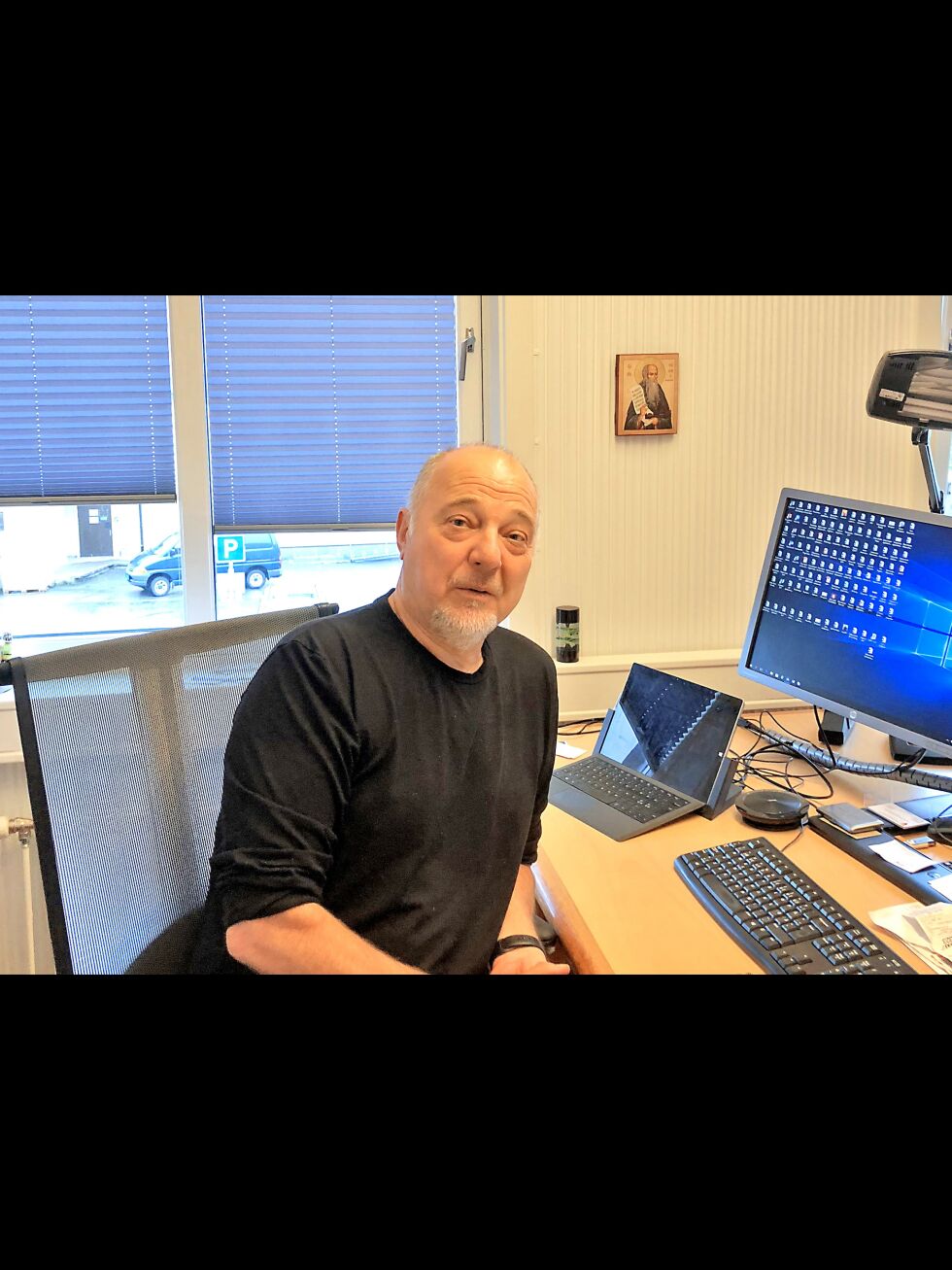 Ordfører Rune Rafaelsen forsvarer at han siden nyttår 2016 har foretatt ni utenlandsreiser, der sju av disse er betalt av fellesskapet i Sør-Varanger sine penger.
 Foto: Hallgeir Henriksen
