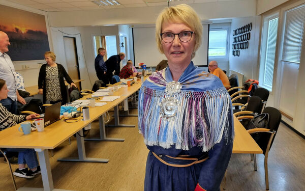 Lanserer ideen om et kompetansesenter til Nesseby