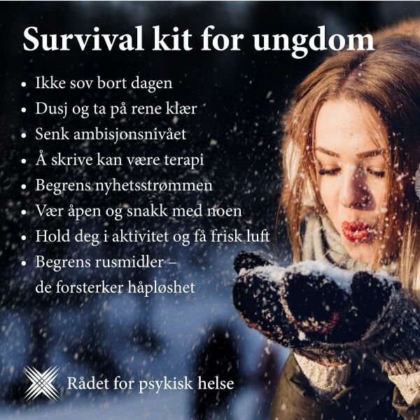 Survival-kit for ungdom i restriksjonsjul
