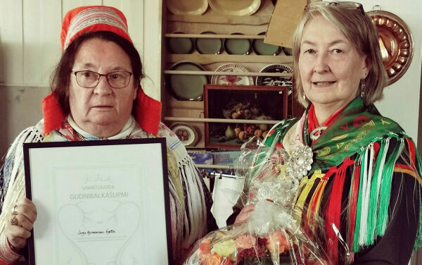 Hedret for å fremme duodji