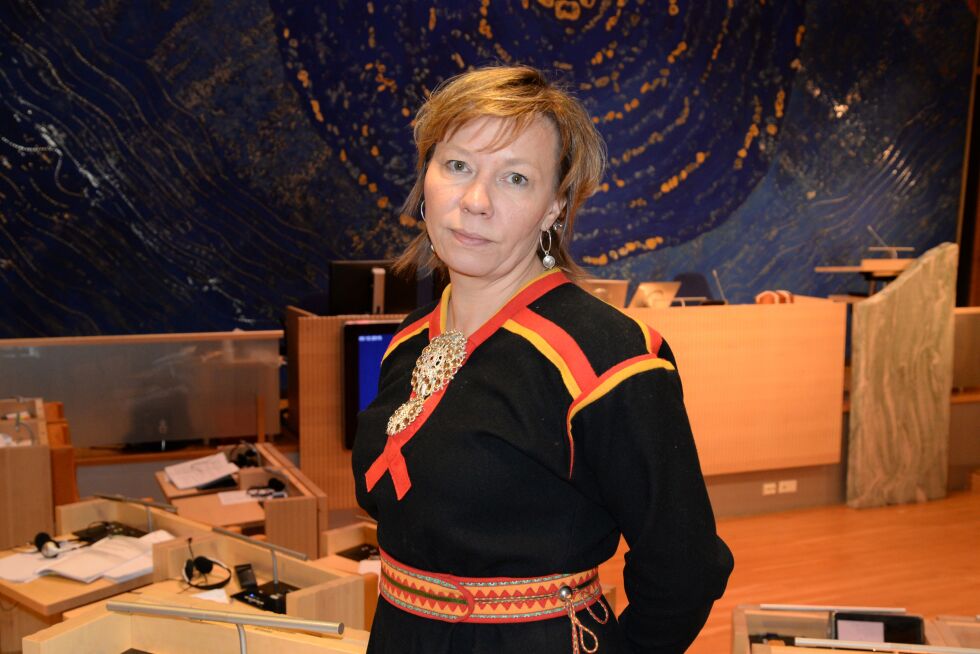 Sametingsråd Ann-Mari Thomassen er Sametingets "finansminister".
 Foto: Steinar Solaas