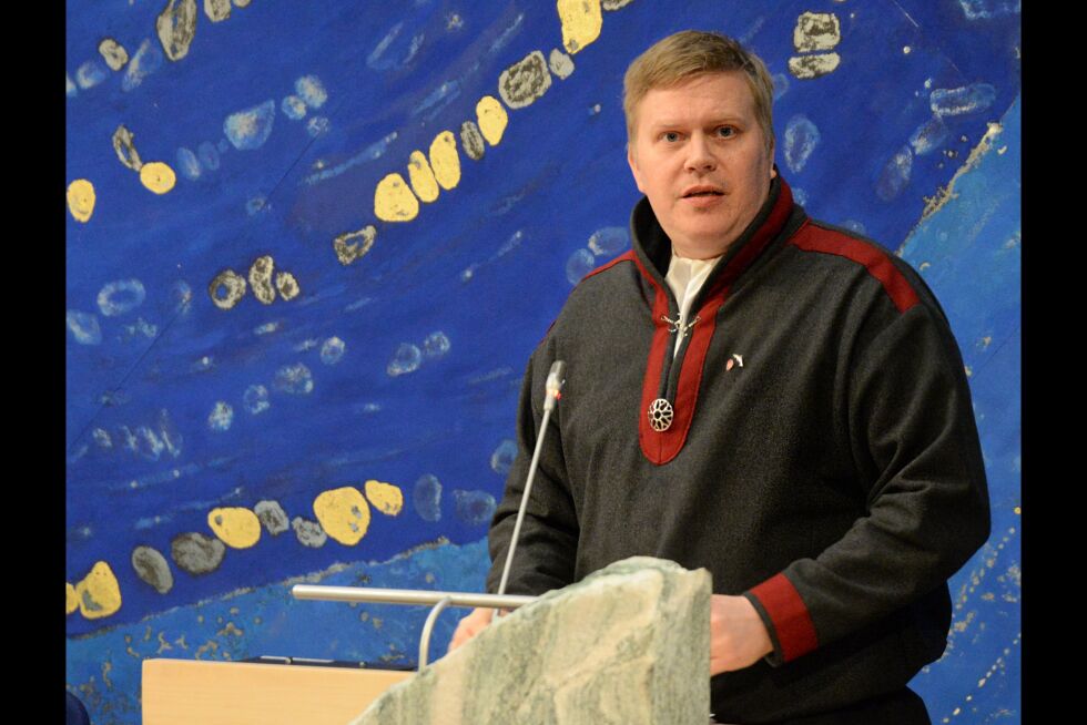 Sametingsrepresentant Ronny Wilhelmsen, som også er fylkestingsrepresentant og varamedlem i FeFo-styret, går inn for de kollektive løsningene.
 Foto: Steinar Solaas