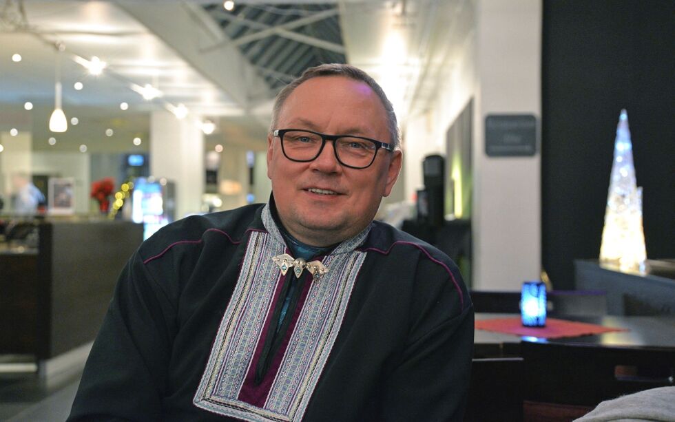 Sametingsråd Hans Ole Eira (Sp).
 Foto: Steinar Solaas