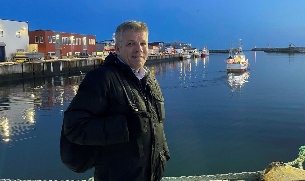– Rapportering er en viktig og kompleks sak, der jeg er opptatt av å lytte til de som har støvlene på, sier fiskeri- og havminister Bjørnar Skjæran.
Foto: Pressefoto