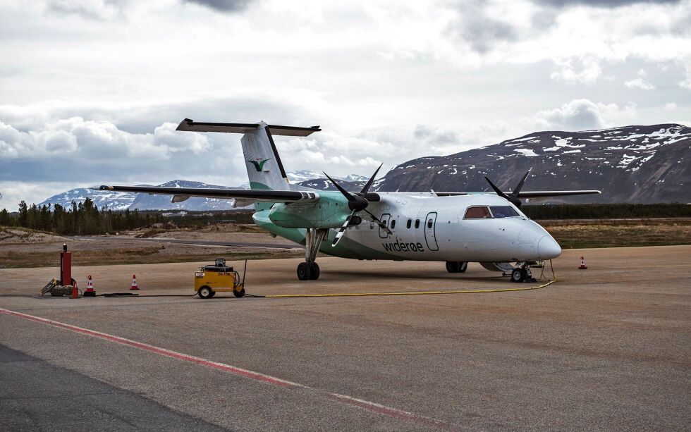 Widerøe har operert Lakselv-Tromsø i all nyere historie.
 Foto: MARIUS THORSEN