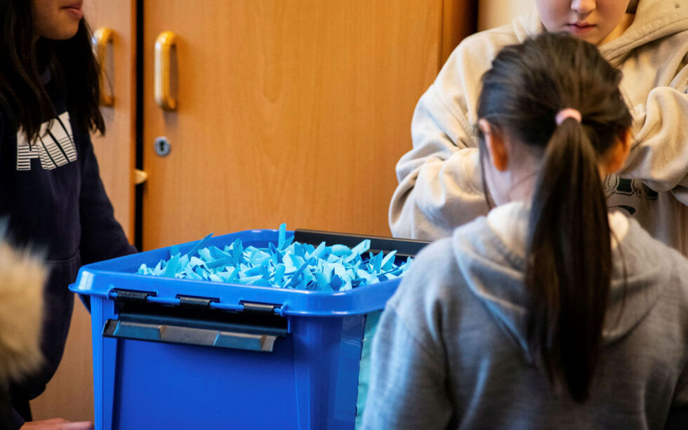 Åpen dag på Lakselv skole bidro til at TV-aksjonen ble en suksess også i Porsanger.
 Foto: Karolina Ulfig