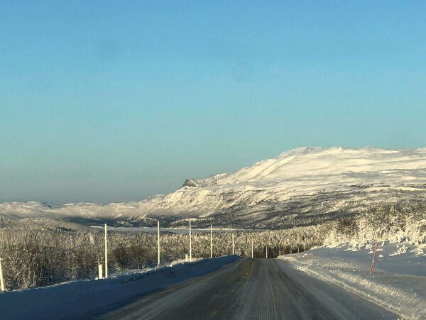 Gágga-fjellet var grensemerke